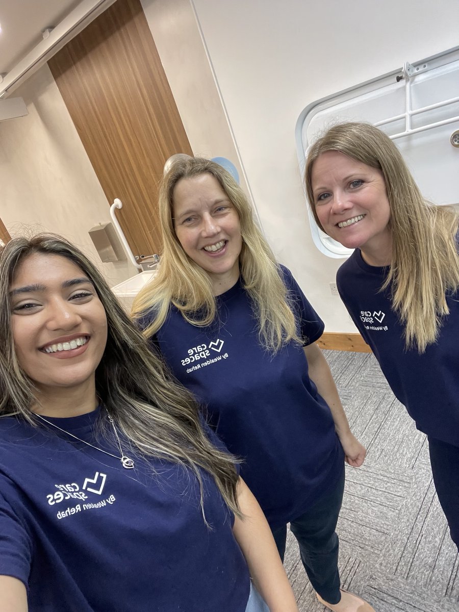care1spaces's tweet photo. Today is Changing Places Awareness Day and we’re excited to be welcoming guests very soon. The Care Spaces helpers are ready to help celebrate!
#changingplaces #CPAD23 #changingplacesawarenessday #wealdenrehab #carespaces https://t.co/GzCs56Racl