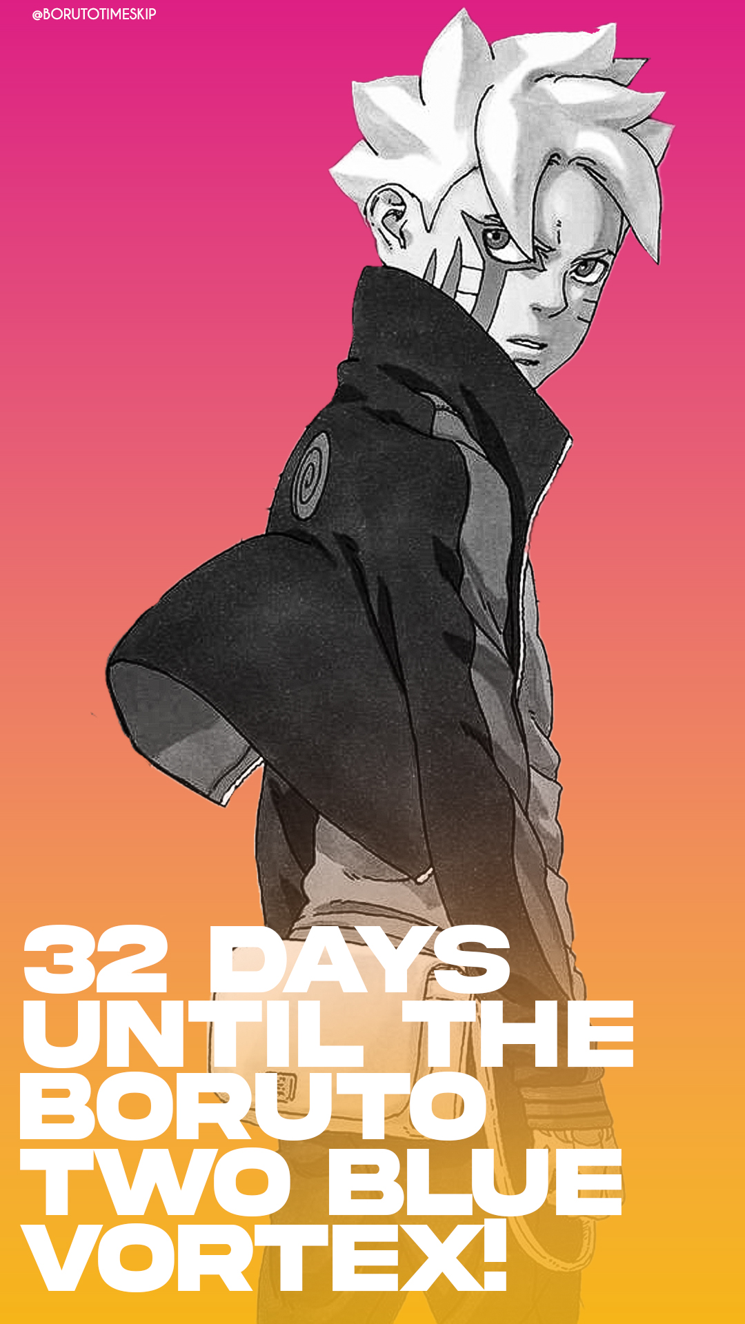 Boruto - TWO BLUE VORTEX on X: 23 Days Until Boruto - Two Blue