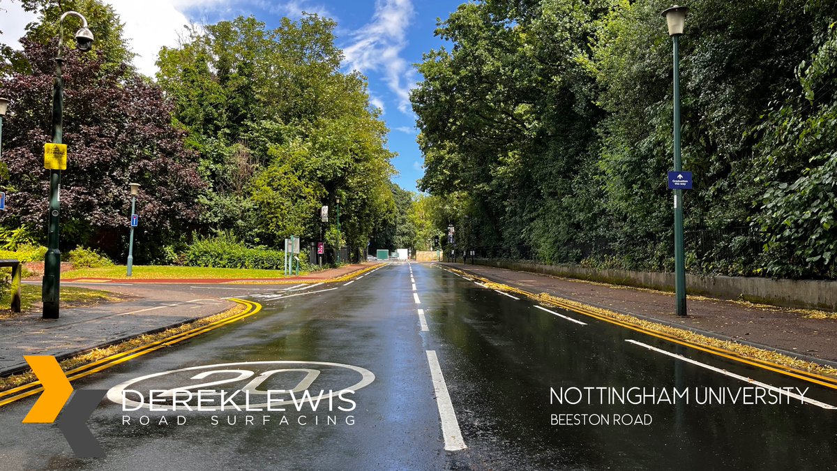 🚧 Exciting News! 🚧≠

We're thrilled to announce that Derek Lewis Ltd has been entrusted with the task of resurfacing Beeston Road on the beautiful campus of Nottingham University! 🎉🏫
#NottinghamUniversity #ResurfacingProject #InfrastructureImprovement