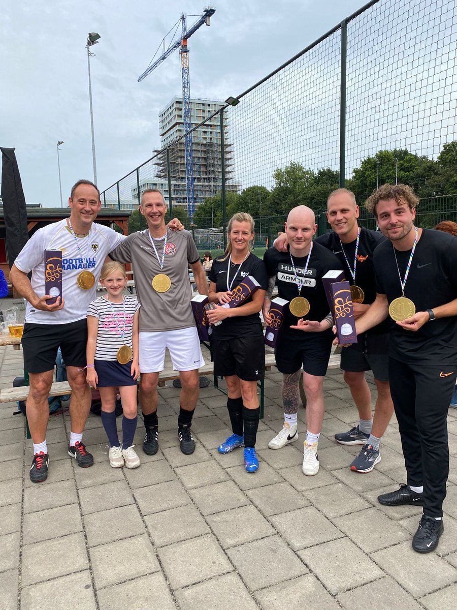 Teamwork makes the dream work! With John Saffrett, Group Deputy CEO, and Michael Alsemgeest, Chief Digital &amp; Information Officer, on our winning team, we joined forces with colleagues in Amsterdam, showcasing football skills and forging stronger bonds!