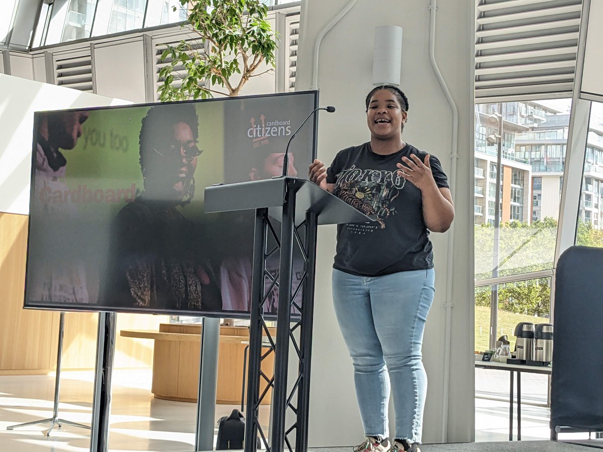 CardboardCitz's tweet photo. 👏Yesterday our Youth Engagement Manager &amp; one of the participants from our youth programme, spoke at #cityhall to the Young Londoners Participation Network about the impact of our work with young people. Smashed it team! 🙌🤩 https://t.co/yEyzVIW5QC