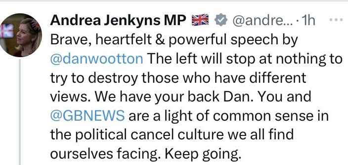 5By5Creativity's tweet image. Could someone please remind Andrea that she represents all in her constituency, not just those who vote Tory? Perhaps explain representative democracy to her?