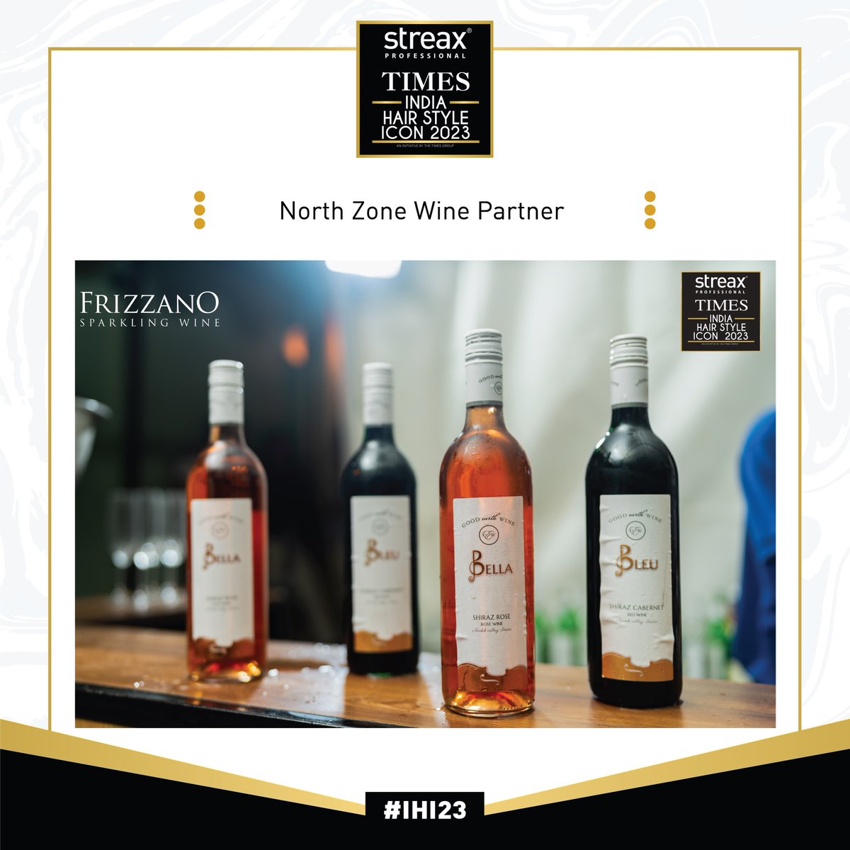 IndHairStylicon's tweet photo. Toasting to our incredible wine partner, Frizzano sparkling wine, for making the event pop and the celebrations unforgettable!

#IndiaHairStyleIcon2023 #StreaxProfessional #TimesOfIndia #TimesFashionWeek #BTFW #TOI #IHI2023 #IHI23
#hairs #hairstylist
#GoodEarthWine #WineLovers https://t.co/YKeTNvzV5Q