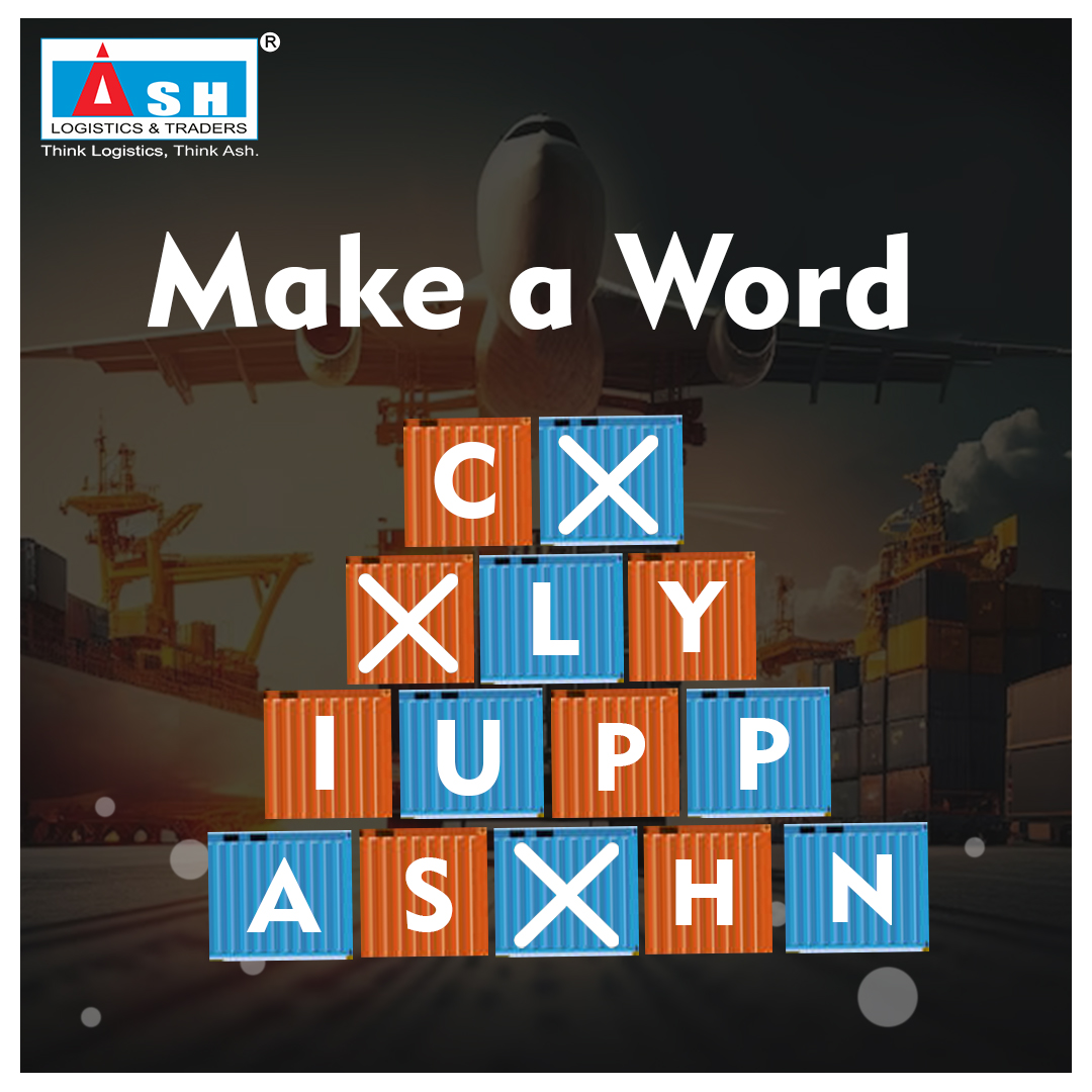 ash_logistics1's tweet photo. Lets play #logistics word #game! Make a meaningful word related to Logistics from given content and comment it down below!!
🌐: https://t.co/avIB8aNFIs
✉️: business@abhigroup.co.in
#supplychainsolution #freight #export #import #shipping #cargo #transport #puzzle #PuzzleChallenge https://t.co/81kuKjtuCi