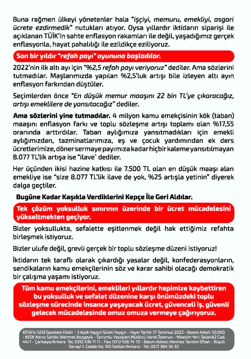 Eğitim Sen tweet media