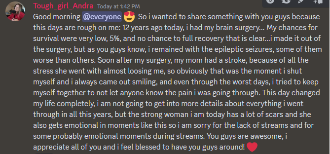 You guys know i always try to remain positive and push forward and even in moments like this i try to do that, but i wanted to open up a little bit and let you guys know more about my story so of course i do get emotional.