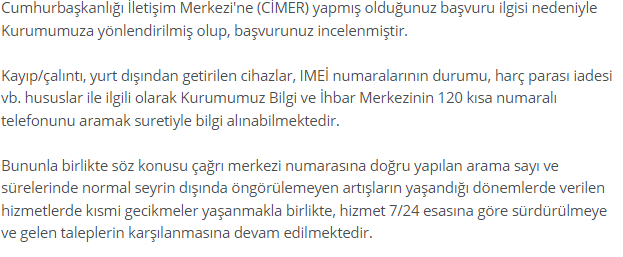 fu4tt's tweet photo. Cimer yaptığım başvuru cevabina bakın. Sallamıyorlar resmen.

#imei #imeikaydet #imekaydetme #imeisüresiuzatılsın
@BTKgovtr
@BTKbasin
@RTErdogan
@UABakanligi
@BTKKurumsal https://t.co/GEiWBufLLc