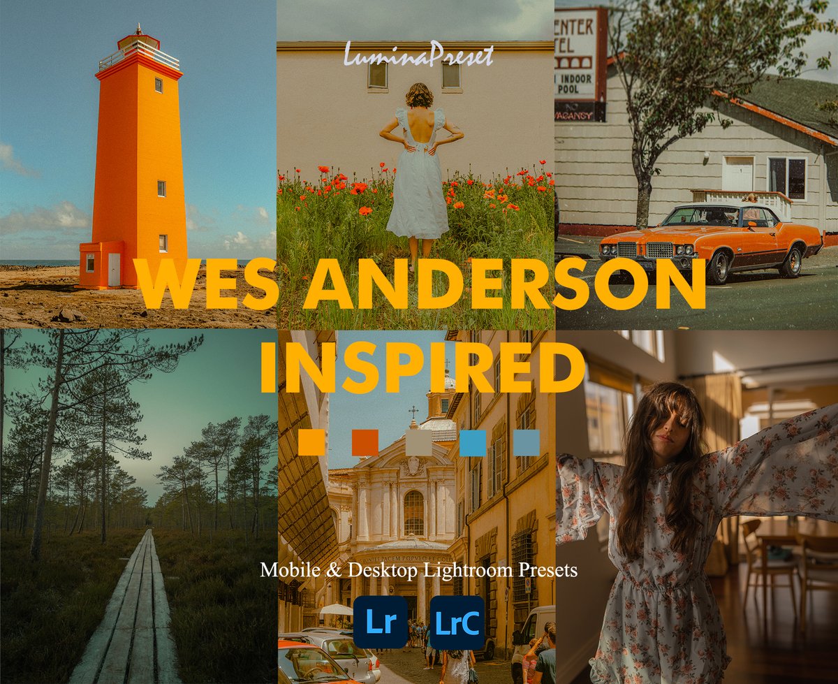 luminapreset's tweet photo. Wes Anderson-Inspired Lightroom Presets
https://t.co/FHqEz2IPf8 https://t.co/ZkanU2bs7c