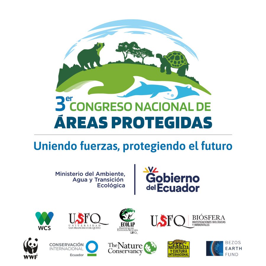 TNCEcuador's tweet photo. Congreso Nacional de #ÁreasProtegidasEc 🇪🇨 | Revisa y descarga la #AgendaOficial del Tercer Congreso Nacional de Áreas Protegidas.  https://t.co/qnPAvC6ff1
¡Te esperamos en la @USFQ_Ecuador!
#UniendoFuerzas 🤝 #ProtegiendoElFuturo 💚💙 https://t.co/sW2Wi1ckoC