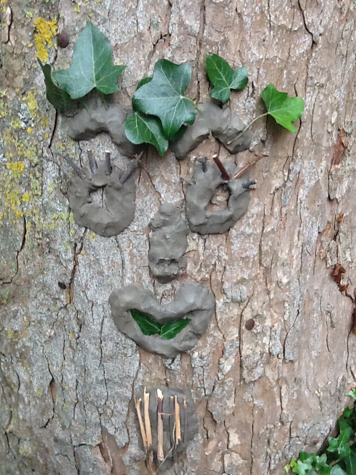 HTSJCEP's tweet photo. In Woodland School some children from Years 3 and 5 created these clay tree faces...it's much harder to do than we thought! More pics on the Woodland page on the HTSJ website.. https://t.co/U3xYzIEObC