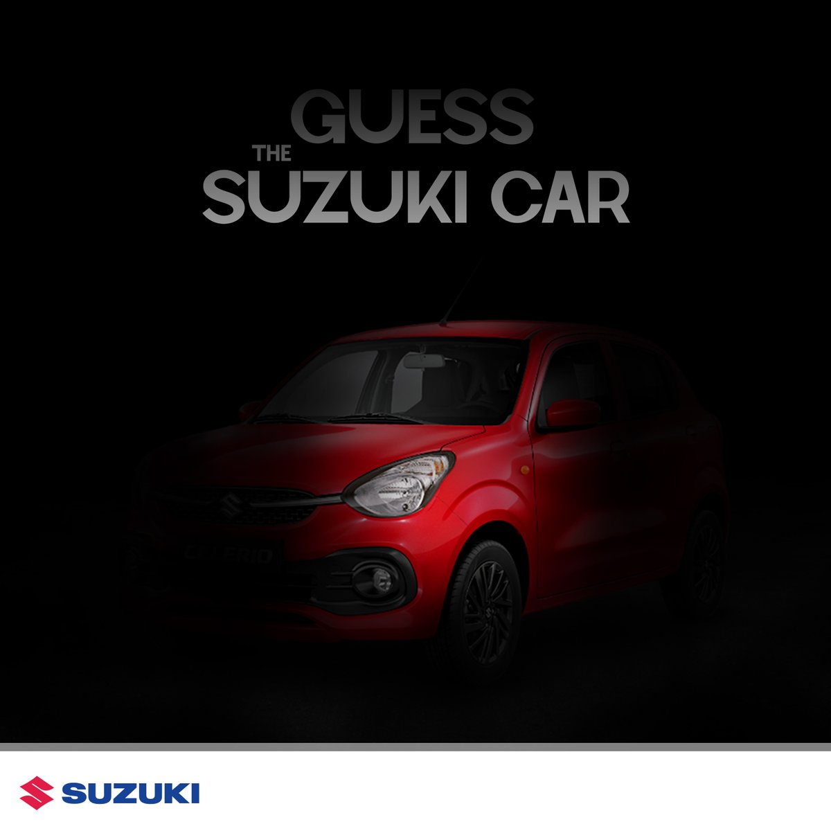 SuzukiAutoPH's tweet photo. In the comments section, take your best shot at identifying the Suzuki car in the picture below!

What Suzuki Car is this?

Think you know the answer? Drop your guess along with the hashtag #SuzukiCarsGiveaway for a chance to win exclusive Suzuki merchandise! https://t.co/UrPe94e1IY