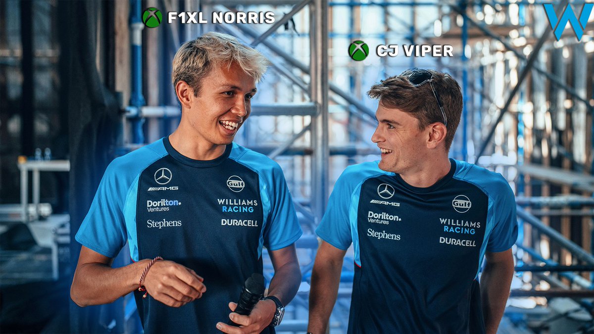 F1XLracing's tweet photo. The @Williams_F1XL team principle has chosen his 2 drivers for #F1XLSeason22 @Frenzick1 https://t.co/OPBUvbzKQS