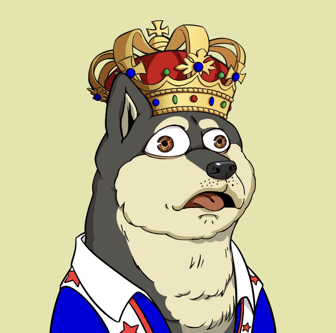 tironi_eth's tweet image. Found this beauty on the floor, unmutated!!! 
🧹 🧹 👑 👑 
@DogeClub_NFT 
#DOGC #MDOG