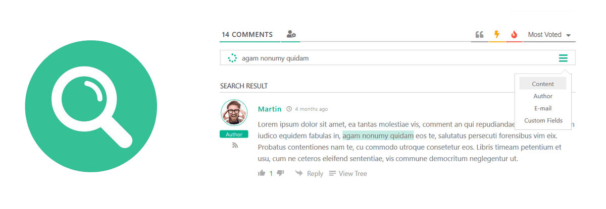 gVectors's tweet image. Find #WordPress comments with the AJAX-powered search form of the wpDiscuz – Comment Search addon!
gvectors.com/product/wpdisc…