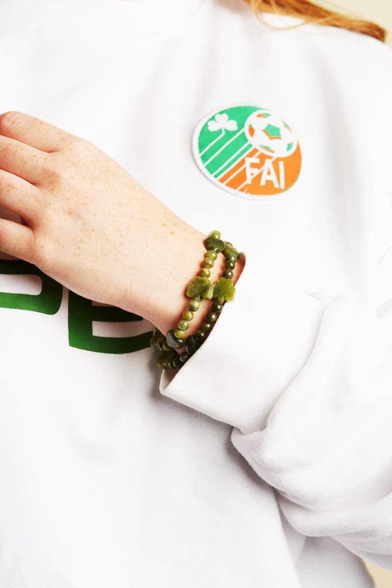 GemstoneMarble's tweet photo. Wishing all the luck in the world to our girls in green tomorrow in Australia ☘️from all of us here at https://t.co/8t4UARPFmw 
#FIFAWWC #COYGIG #Outbelieve https://t.co/dAig7znsCQ
