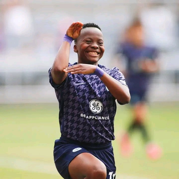 SandrahNassali's tweet photo. Some of the key players from African teams to watch out at the FIFA women's World cup that starts tomorrow in Australia and New Zealand. Thembi Kgatlana ( South Africa), Barbra Banda ( Zambia), Asisat Oshoala( Nigeria) and Fatima Tagnaout( Morocco) https://t.co/RhuWgTLmWT