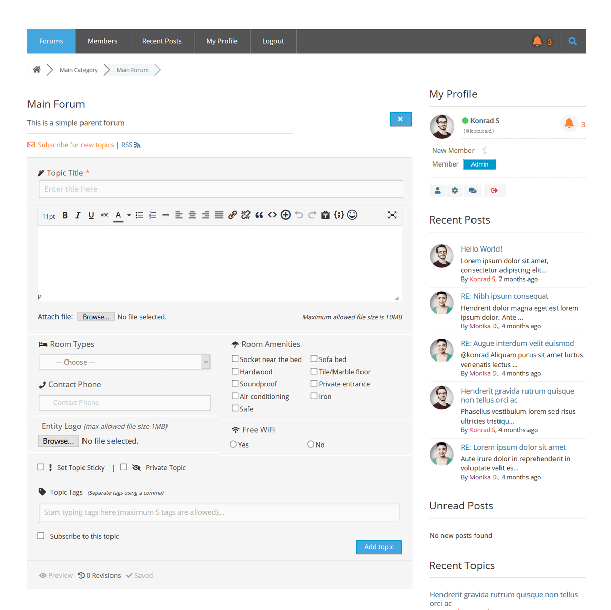 gVectors's tweet image. The top level of forum organization with the wpForo – Topic Prefix &amp;amp; Tag Manager addon👇
gvectors.com/product/wpforo…