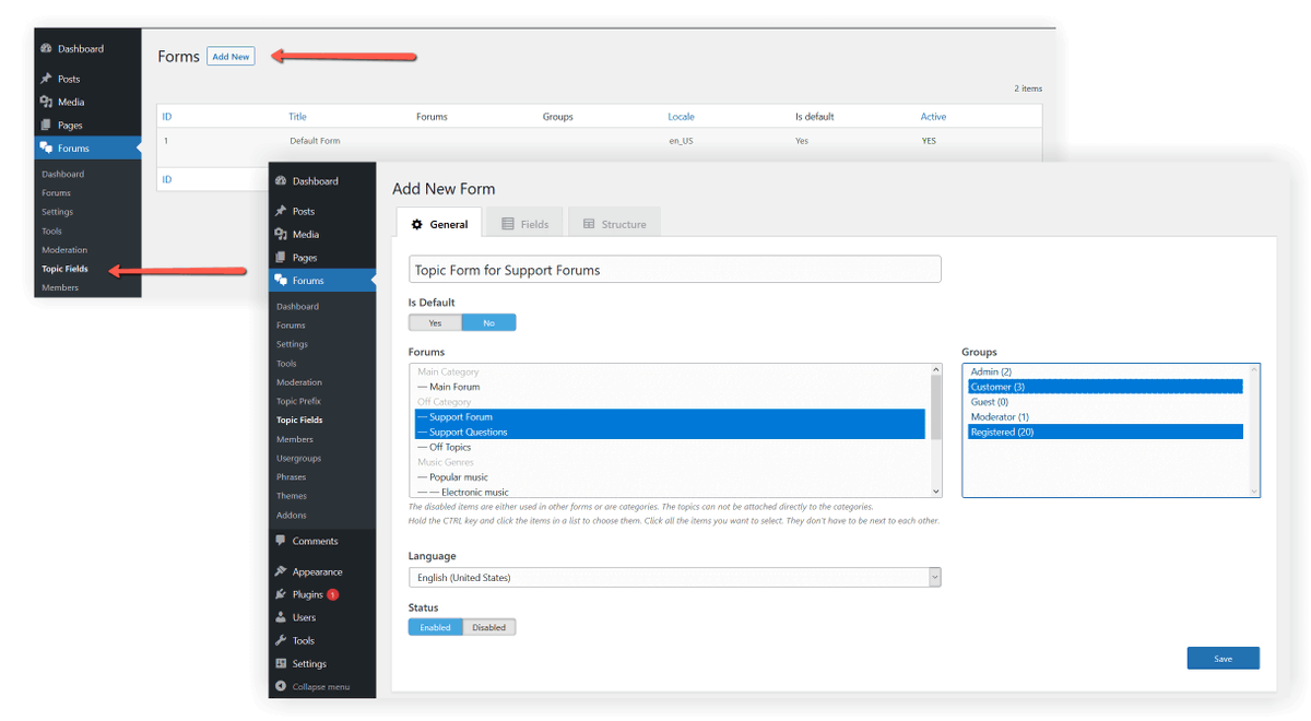 gVectors's tweet image. The top level of forum organization with the wpForo – Topic Prefix &amp;amp; Tag Manager addon👇
gvectors.com/product/wpforo…