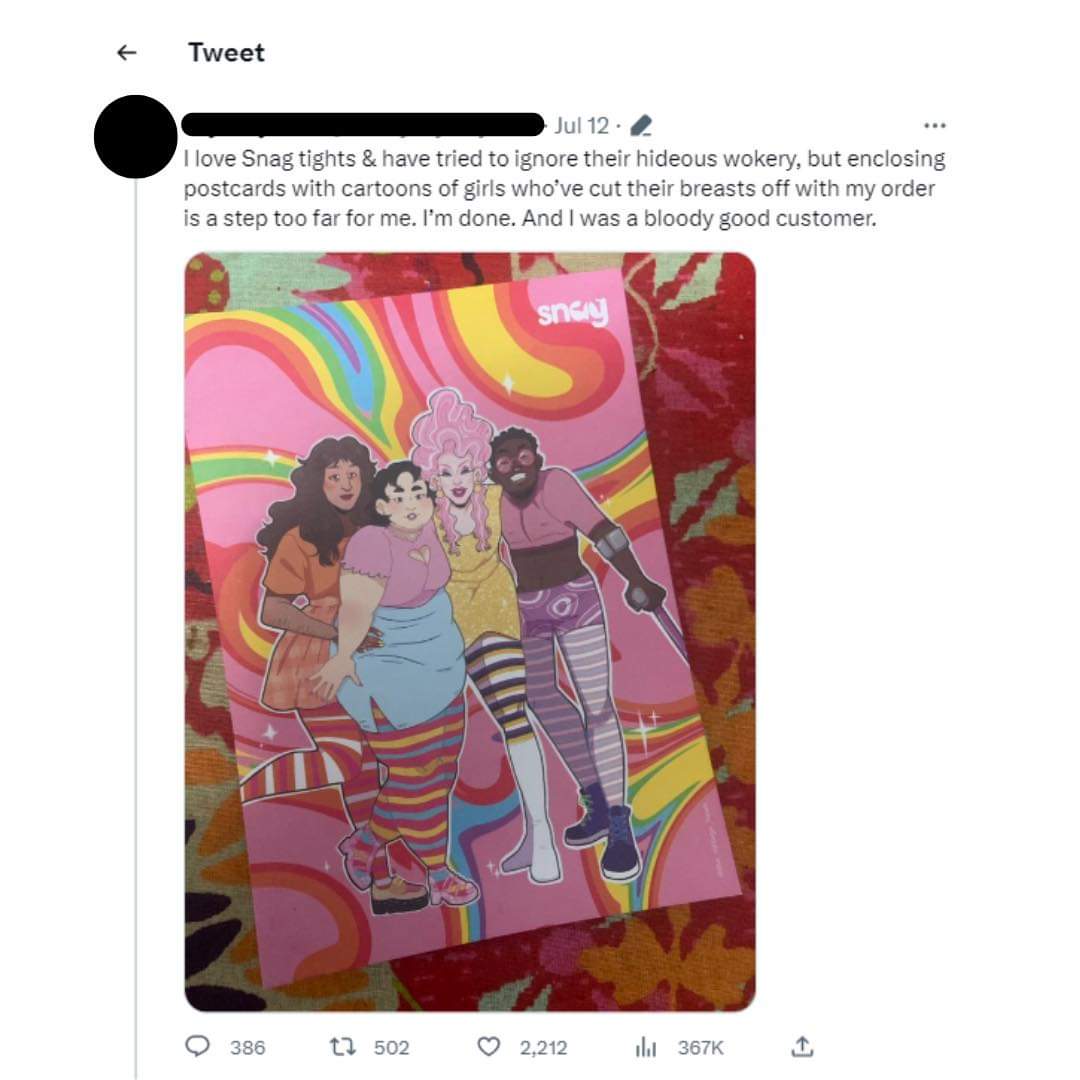 Massive kudos to Snag Tights for setting an example of how to run a business. 👏

More companies should take a leaf out of their book and strive to be diverse and inclusive from the onset.