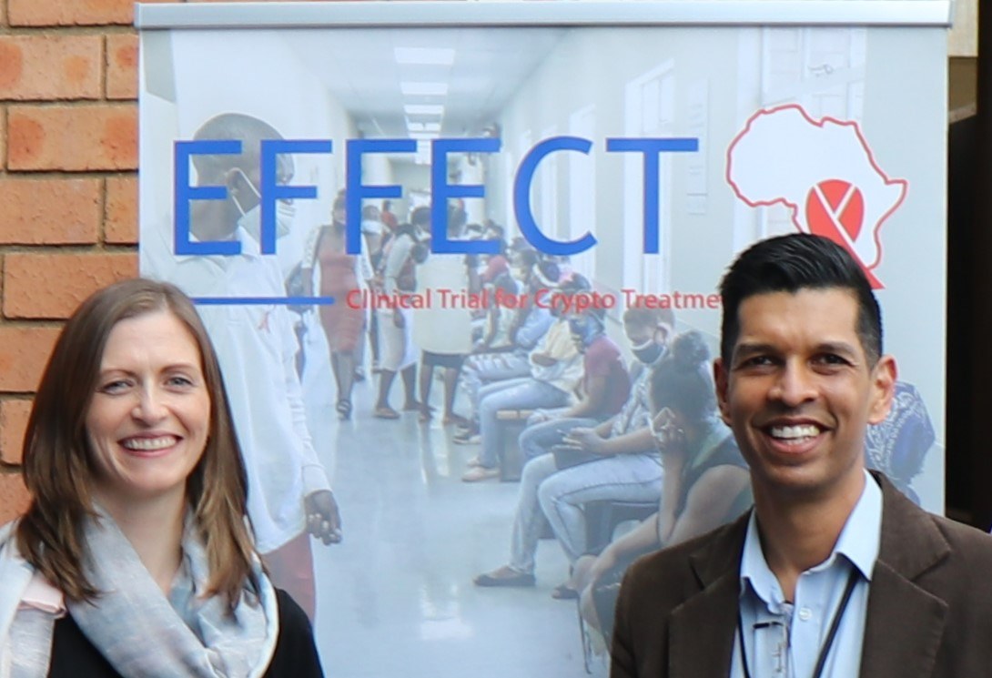 St George’s researchers are leading an international trial which aims to improve treatment to prevent a type of meningitis that attacks the brain in people with advanced HIV, thanks to £4.5m funding from <a href="/The_MRC/">Medical Research Council</a>. 

Learn more about the <a href="/EffectTrial/">EFFECT Trial</a>: sgul.ac.uk/news/4.5m-inte…