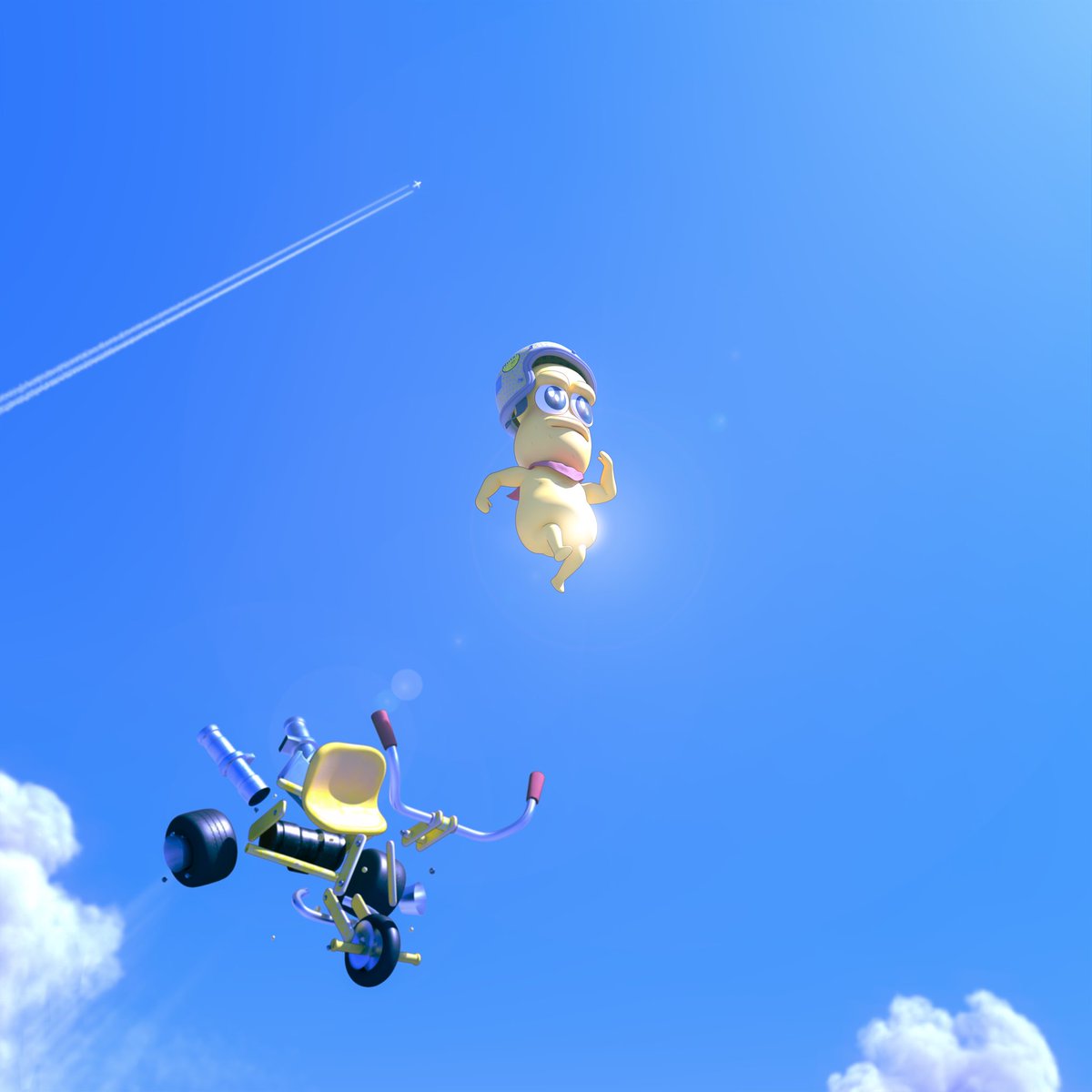osyarenuts's tweet photo. 7/22 NEW EP『AirDrop Boy』release!

夏の空と旅に出ようナッツ☁️ https://t.co/Epk6KCwAHu