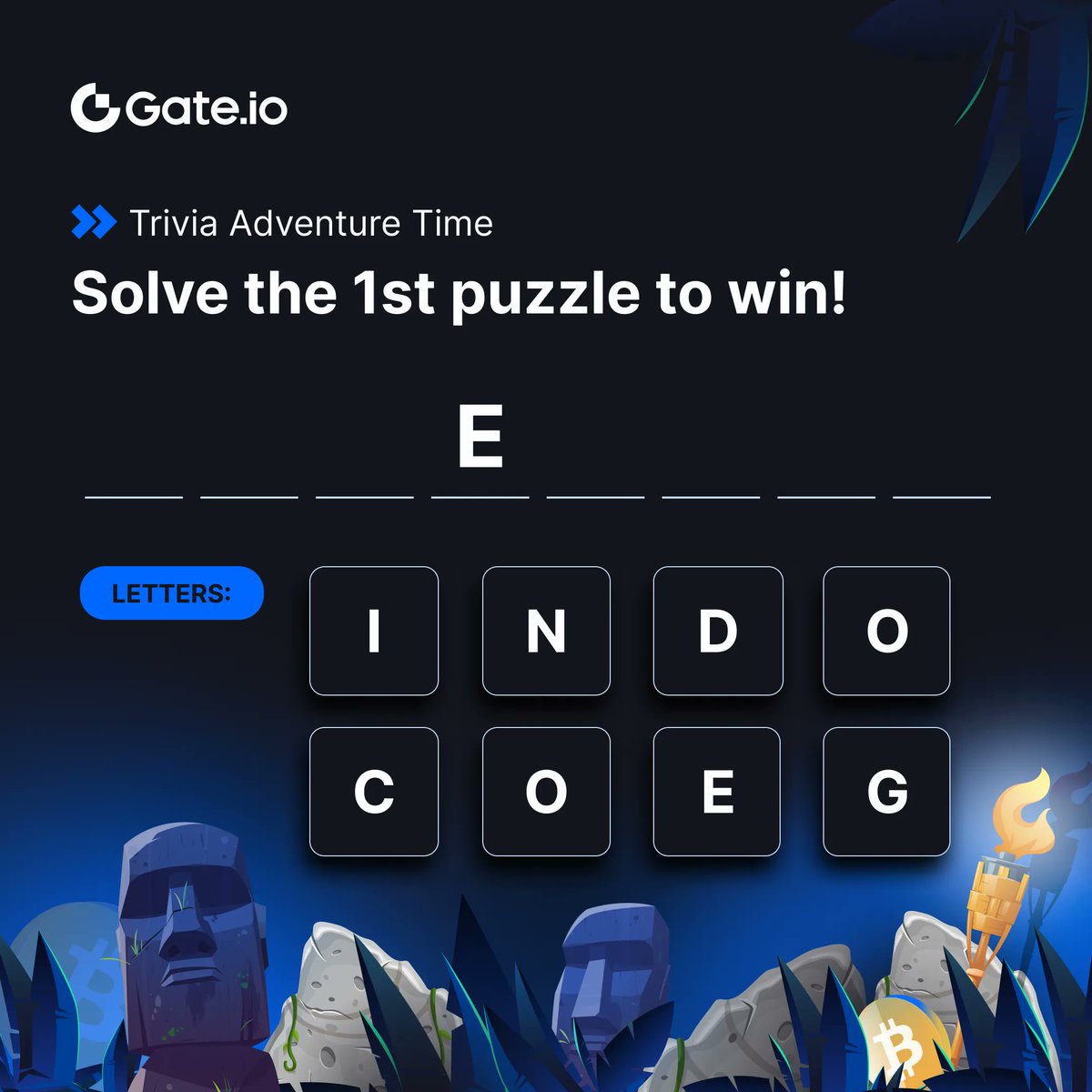 Gate's tweet image. 🎲 Gate.io Cryptopia Challenge 🎲 

✨ Question: Which cryptocurrency was created as a joke but gained significant popularity and market value? Comment below 👇 

And Quote Tweet this post with a "Follow @gate_io" message and #GateioCryptopia hashtag to win $20!