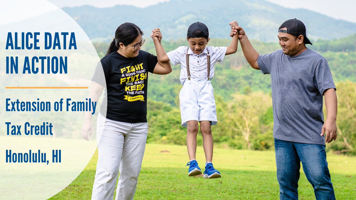 .<a href="/GovJoshGreenMD/">Governor Josh Green</a> just signed a bill that doubles the size of the EITC for five years, providing $50M in add'l support. Working families who struggle to pay for child care will get a credit of up to $3,000 to help w/expenses. #UnitedForALICE @AlohaUnitedWay
bit.ly/3O0e0YN