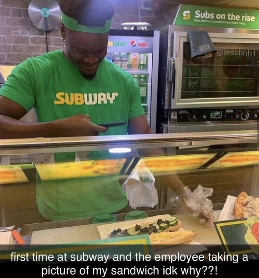_bartowx's tweet photo. @Artere7794 @StossBa06 @wechrakdir La prochaine fois qu’on ira au subway https://t.co/ASmZP8ZCiN