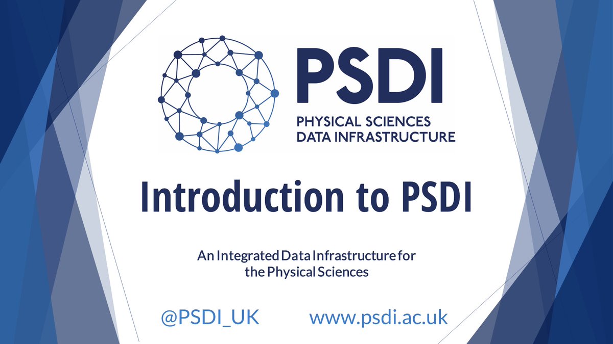 PSDI_UK's tweet image. The recording from our first PSDI webinar - Introduction to PSDI is now available on our Youtube channel if you weren&apos;t able to make the webinar live! youtu.be/iOg8YSE-A7I

#PhysicalSciences #DigitalResearchInfrastructure