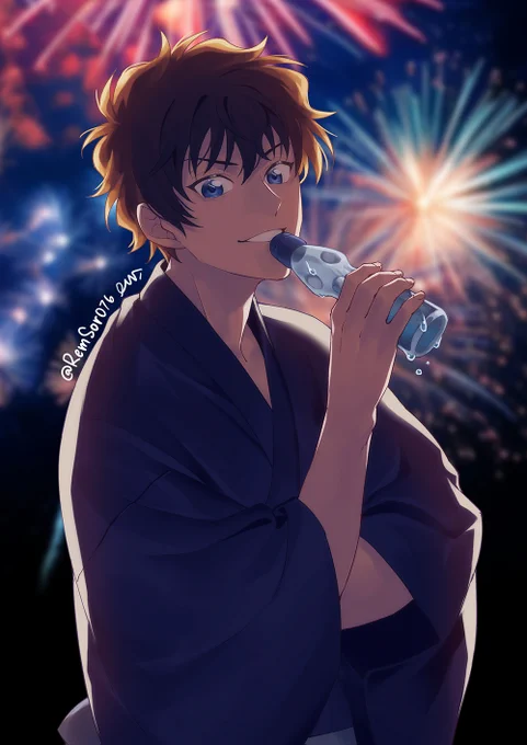 松と夏祭り
