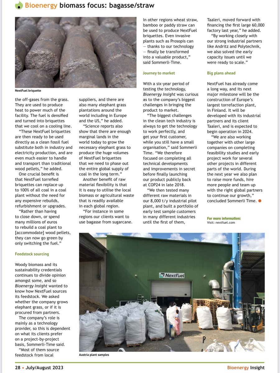 NextFuel AB tweet media