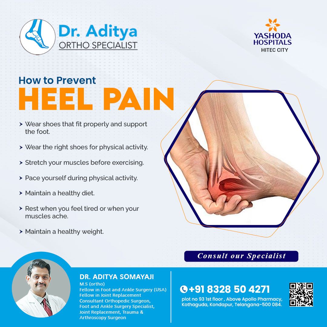 How to prevent Heel Pain
Taking a moment to rest and recover from the nagging heel pain.
Book Your Appointment Now
Call: +91 8328504271
#heelpain #draditya #orthopedicsurgeon #kondapur #HeelPainRelief #HeelPainSolutions #HeelPainTreatment #kneepain
visit
dradityaorthospecialist.com