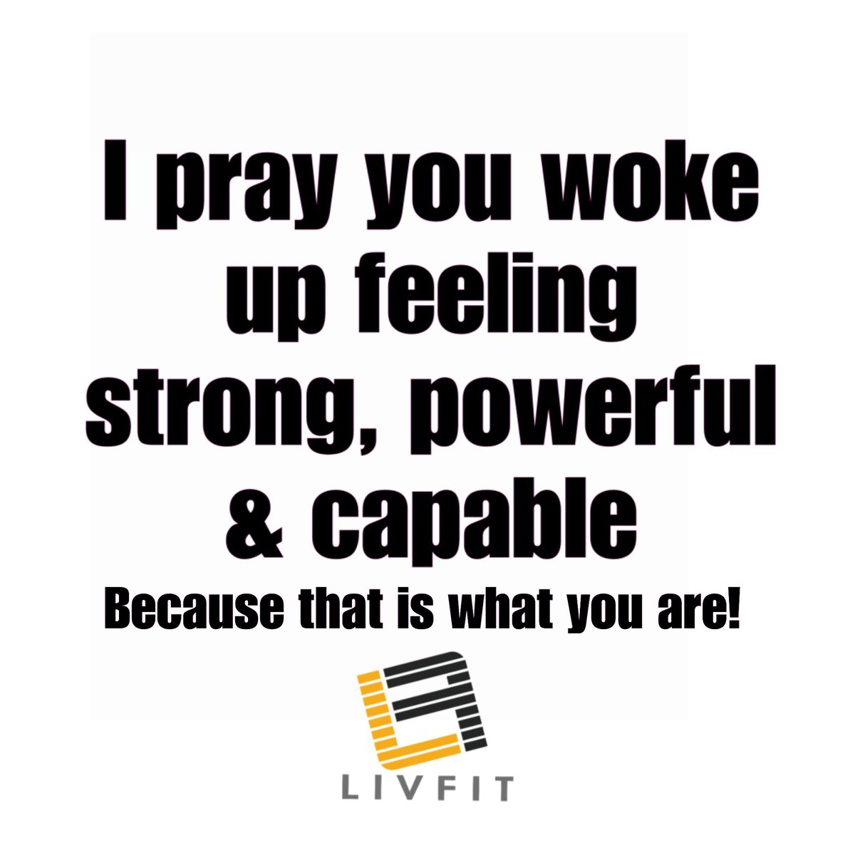 That's it that's the post, let it marinate! 
💛🖤💛🖤💛🖤💛🖤
Psalms 28:7-8. 7 The LORD is my strength and my shield; my heart trusts in him, and he helps me. My heart leaps for joy, and with my song I praise him.

#LivFit413 #CoachLivita #wotd #fitnessministry #qotd #believe