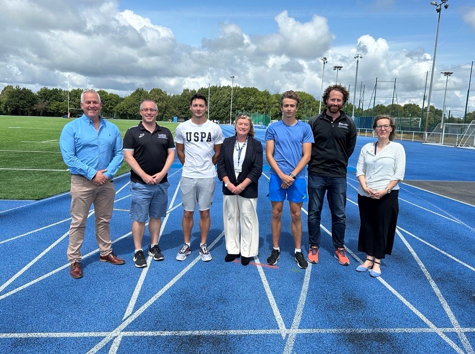 Cardiff Metropolitan University (@cardiffmet) on Twitter photo ๐ฝ Vice-Chancellor, Prof. <a href="/CaraCAitchison/">Professor Cara Aitchison</a> met with elite Ukrainian athletes to discuss their experience at Cardiff Met.
๐๏ธ As a <a href="/UniofSanctuary/">Universities of Sanctuary</a>, we've warmly welcomed Stanislav and Nikita as part of our ongoing commitment to provide displaced athletes with training facilities. ๐ฝ Vice-Chancellor, Prof. <a href="/CaraCAitchison/">Professor Cara Aitchison</a> met with elite Ukrainian athletes to discuss their experience at Cardiff Met.
๐๏ธ As a <a href="/UniofSanctuary/">Universities of Sanctuary</a>, we've warmly welcomed Stanislav and Nikita as part of our ongoing commitment to provide displaced athletes with training facilities.