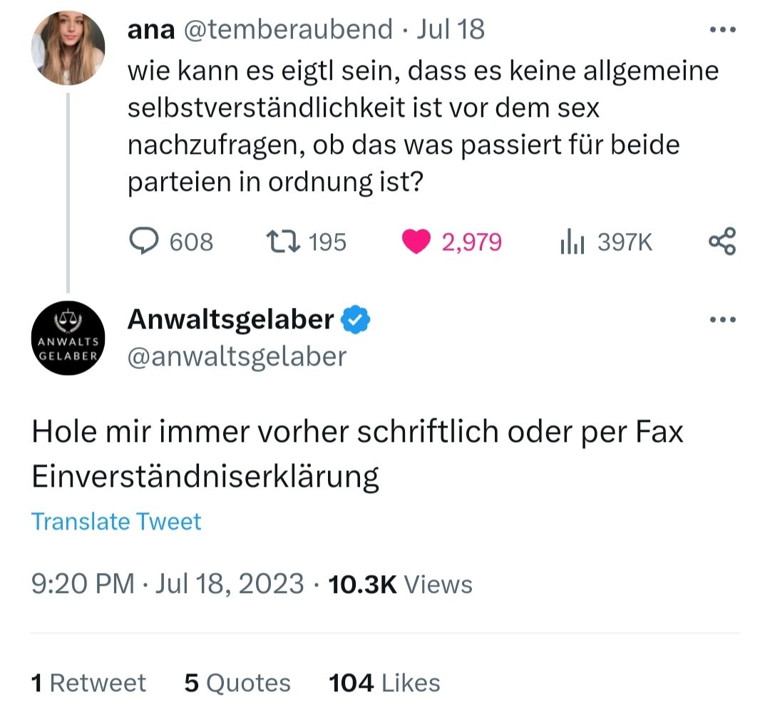 da fühlt man sich ja als Frau richtig wohl, wenn man weiß wie männliche anwälte über Opfer von sexueller Gewalt denken👍👍