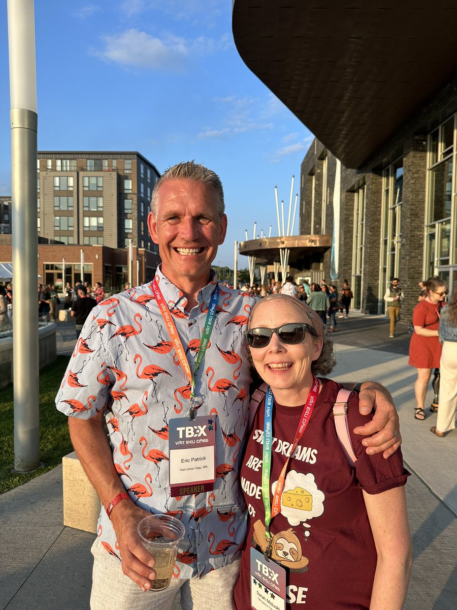 UnionGapWA's tweet photo. #Top4Theme #Top4Party π₯πΎπ₯
@obligatraveler @jollyhobos @ararewoman @intheolivegrov1
Itβs been a party @TBEXevents #tbexec #captureec @VisitEauClaire
1. With Anthony & Jodie
2. Storks with @travelingmitch
3. Tweetup with @obligatraveler
4. With one & only @Tammileetips https://t.co/xLOclJ36B6