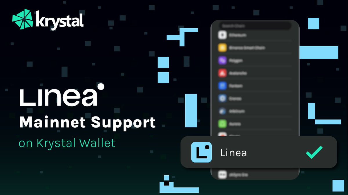 1/ It’s official! <a href="/LineaBuild/">Linea.eth</a> Mainnet is now supported on #KrystalWallet! 🎉

👋 Say goodbye to the hassle and get ready to manage your #Linea assets with our seamless portfolio management!

Trading options are coming SOON! 🚀

👉 Try Linea on Krystal: krystal.app.link/mobilewallet?u…