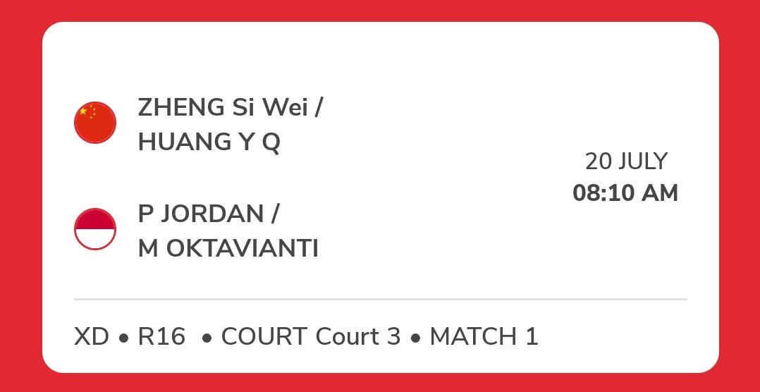 BadmintonLover0's tweet photo. Korea Open 2023 R16
Good luck🍀
#SeoChae
#ZhengHuang
#PearThin
#JiangWei https://t.co/mENLD0ITQE