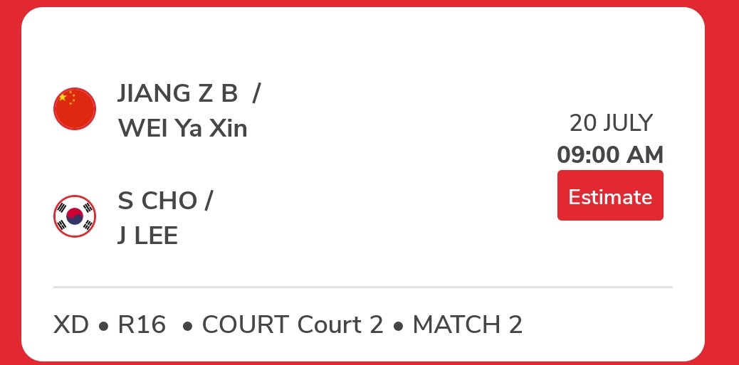 BadmintonLover0's tweet photo. Korea Open 2023 R16
Good luck🍀
#SeoChae
#ZhengHuang
#PearThin
#JiangWei https://t.co/mENLD0ITQE