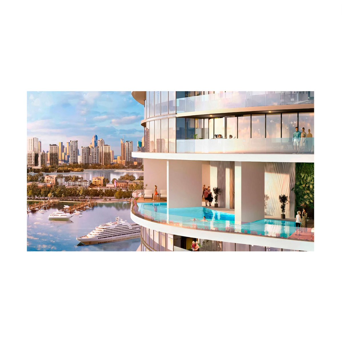 phirdosproperty's tweet photo. The new building Harbour Lights in Dubai is a residential development located in the mixed-use community of Dubai Maritime City. The 52-storey building will comprise one- to three-bedroom apartments and numerous sports, wellness and entertainment amenities. 

#Marketing https://t.co/CwhYe8VHQD