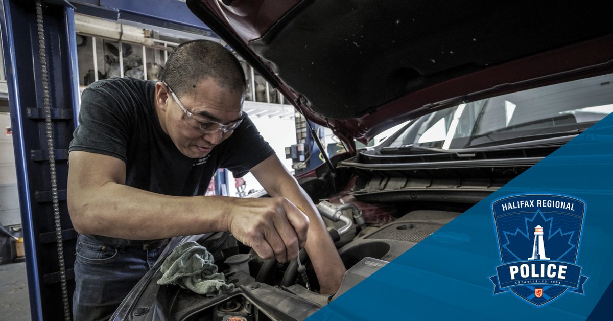 HfxRegPolice's tweet photo. Is your vehicle roadworthy? Make sure your Motor Vehicle Inspection sticker is up-to-date by having a licensed mechanic from a reputable shop inspect your vehicle. Keep yourself &amp; others safe on your commute. #RoadSafety https://t.co/zHlup4ZfNm