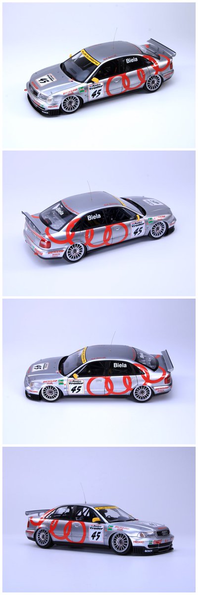NUNUmodelkit's tweet photo. PN24035 1/24 Audi  A4 BTCC 1996 CHAMPION &amp; NE24035  DETAIL UP PARTS #audi #BTCC #platz_hobby https://t.co/XE50CGX6lo