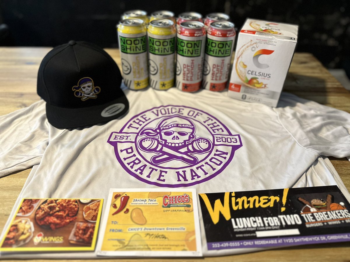 🚨WIN IT WEDNESDAY🚨
RT &amp; FOLLOW <a href="/PR927FM/">Pirate Radio ☠️</a> for a chance to win this awesome prize package! 21 &amp; older only 
#Stations4Winners🏴‍☠️