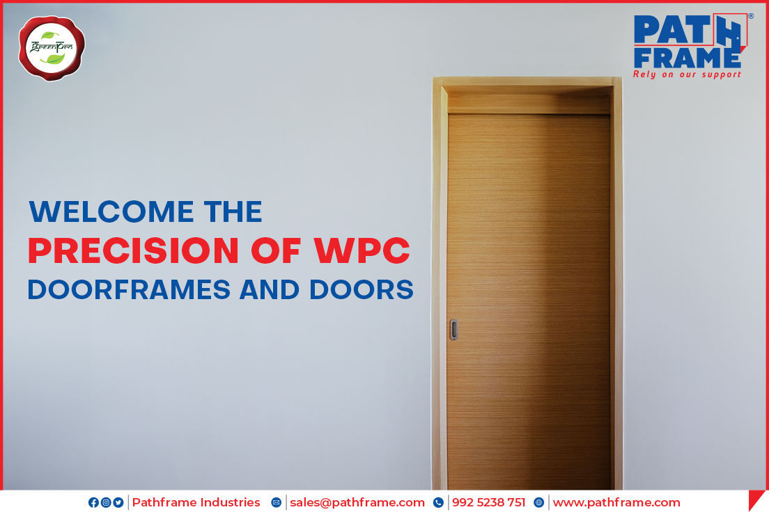 Welcome the precision of WPC doorframes and Doors

#doorsupplier #doormanufacturers #entrydoors #pathframe #exteriordoors #interiorsoors #doordesign #doormanufacturer #doorframes #wpc #Ahmedabad #prehungdoors #doorframe #builddoors #doorsolutions #hollowframe #waterresistant
