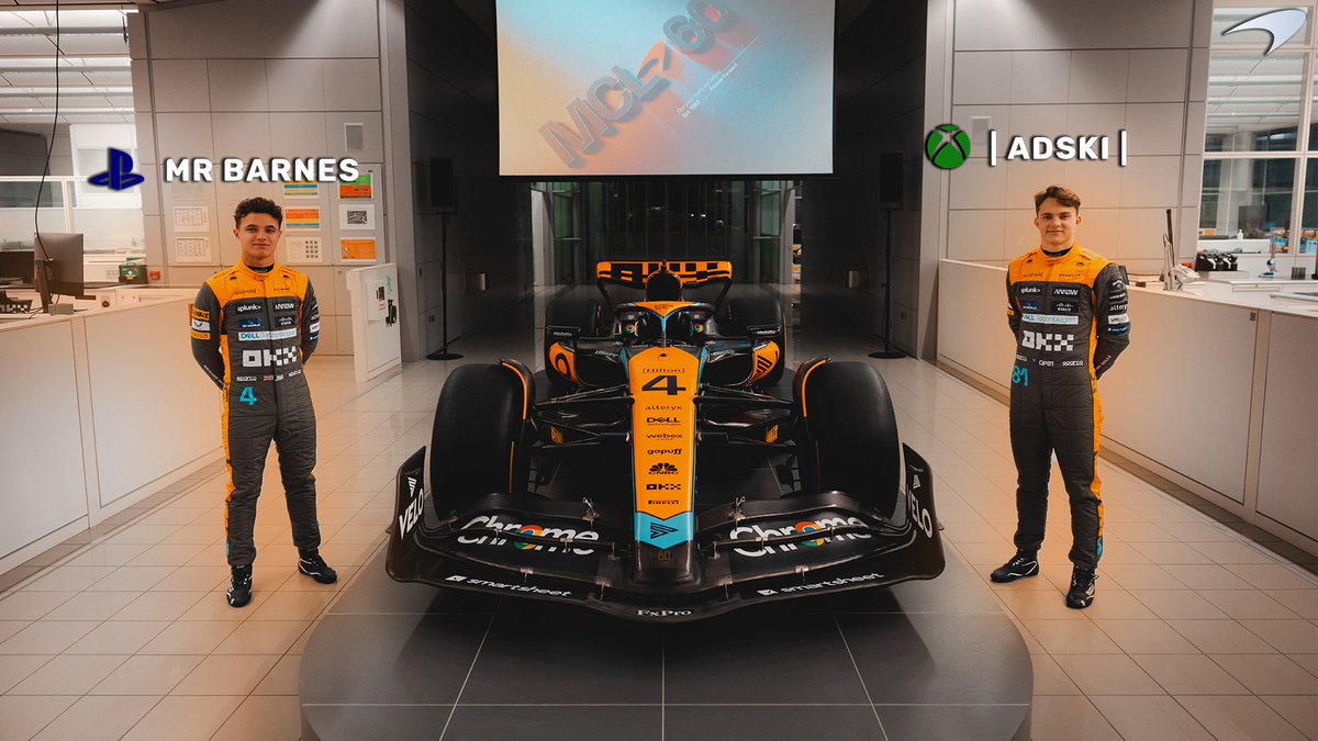 F1XLracing's tweet photo. Two familiar faces have been drafted into the @MclarenF1XL team for #F1XLSeason22 division 6 @Frenzick1 https://t.co/LbDLx5bwo2