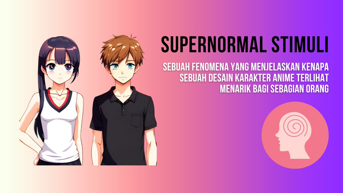 GoDiscusCom's tweet image. Kenapa Desain Karakter Anime Terlihat Menarik Bagi Sebagian Orang, Fenomena Supernormal Stimuli terhadap Desain Karakter Anime Ini alasanya :  godiscus.com/blog/Kenapa-De…… #anime #psychology