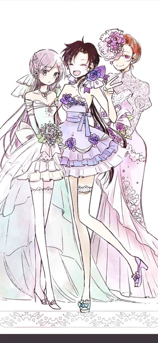 #フォロワーさんが引用リツイートでイメージ3個言ってくれる 3人組が好き