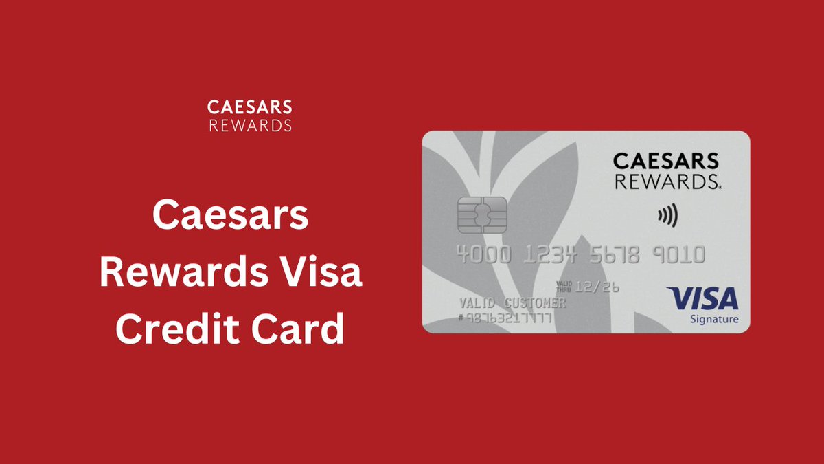 WEABlog's tweet photo. Caesarsrewardsvisa Credit Card

visit: https://t.co/q2xqZNsgtM

#CaesarsRewardsVisa #EarnWithCaesarsVisa #CaesarsVisaPerks #CaesarsCreditCard #VisaRewardsProgram #CaesarsLoyaltyCard #CaesarsVisaBenefits #VIPwithCaesarsVisa #EarnandRedeemVisaPoints #CaesarsRewardsCard https://t.co/w5ON7Rhl5F