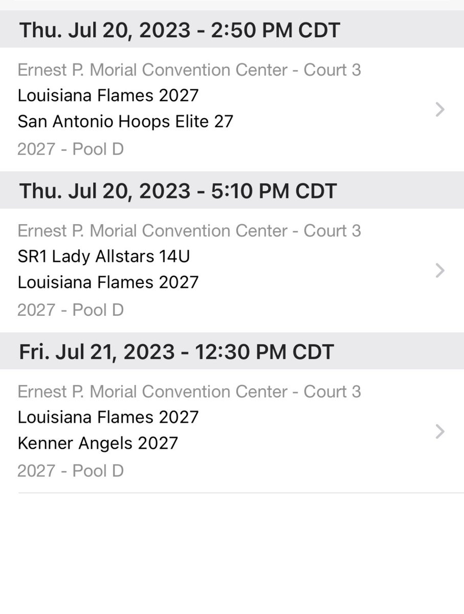 LOUISIANA FLAMES 2027 (@2027flames) on Twitter photo 🔥🏀We are back in action this week <a href="/RBA_events/">RoundballAcademy</a> #Bigeasyhoopfest @LgrBasketball @UL_CoachJones <a href="/LAFlames2026/">Ray Angelle</a> <a href="/CoachNekia/">Nekia Jones🏀</a> <a href="/JonasRichard/">Jonas Richard</a> <a href="/PGHLouisiana/">Prep Girls Hoops Louisiana</a> <a href="/LAvsAllYall/">Louisiana vs. All Y’all</a> <a href="/WBBGems/">Womens Hoops Hidden Gems</a> <a href="/girlzprepreport/">Girlz Prep Report</a> 🔥🏀We are back in action this week <a href="/RBA_events/">RoundballAcademy</a> #Bigeasyhoopfest @LgrBasketball @UL_CoachJones <a href="/LAFlames2026/">Ray Angelle</a> <a href="/CoachNekia/">Nekia Jones🏀</a> <a href="/JonasRichard/">Jonas Richard</a> <a href="/PGHLouisiana/">Prep Girls Hoops Louisiana</a> <a href="/LAvsAllYall/">Louisiana vs. All Y’all</a> <a href="/WBBGems/">Womens Hoops Hidden Gems</a> <a href="/girlzprepreport/">Girlz Prep Report</a>