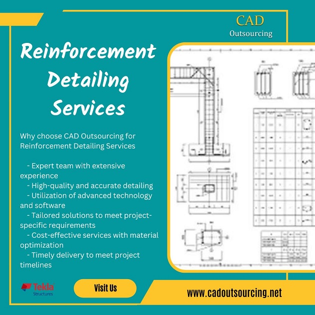 OutsourcingCad's tweet image. #CADOutsourcing is a leading provider of top-notch #Reinforcement #DetailingServices, catering to diverse industries globally. #Colorado #USA

bit.ly/3rLElAh | bit.ly/3KDzfNB

#RebarDetailing #RebarShopDrawing #TeklaStructure #Engineering #CADServices #CAD #BIM